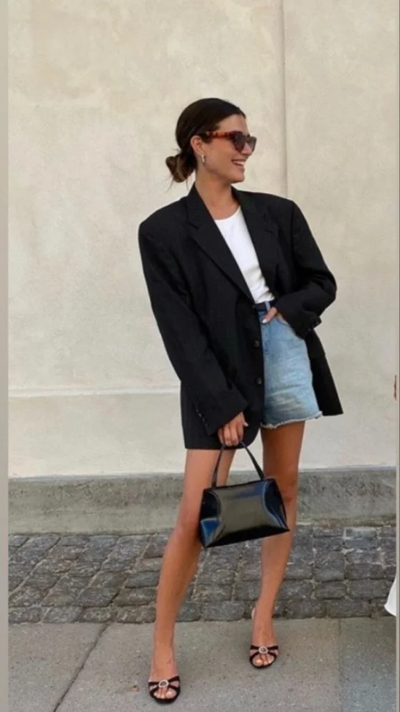 Oversized Black Blazer