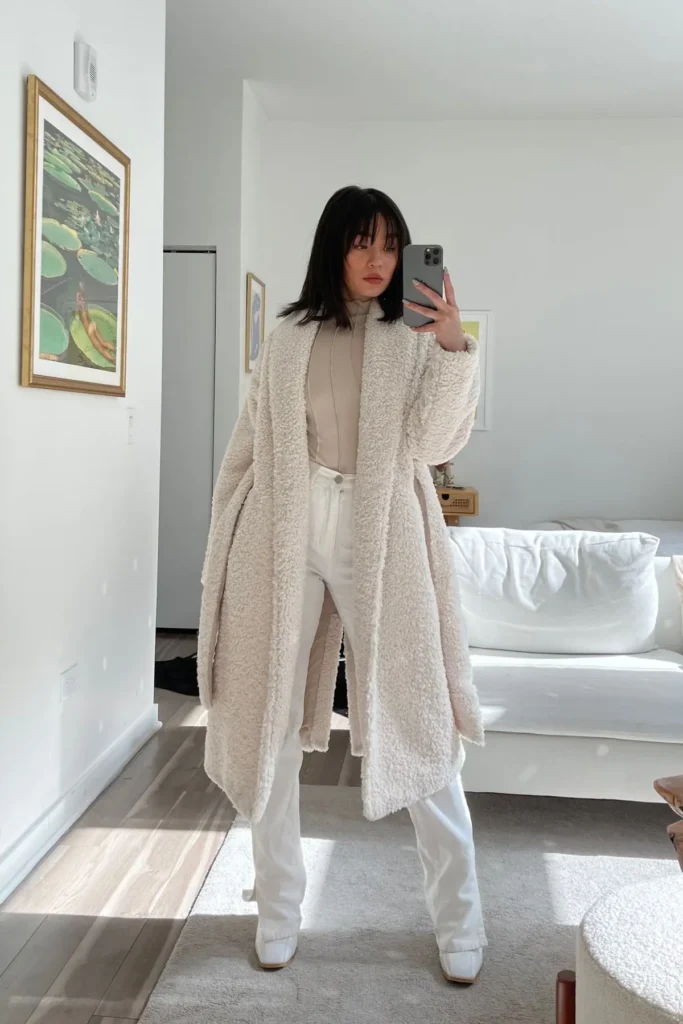 Cream Teddy Coat