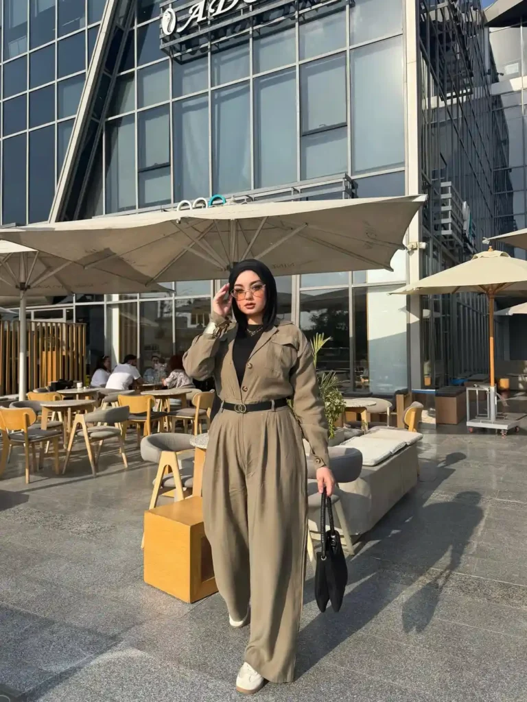 Olive Utility Jumpsuit