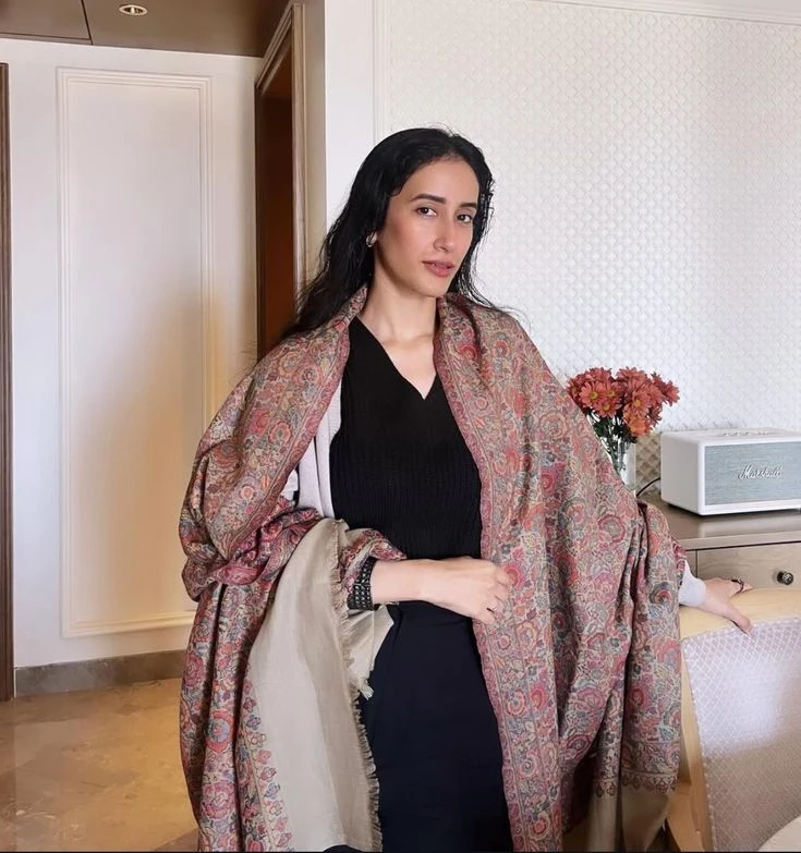 Cozy Paisley Shawl Look