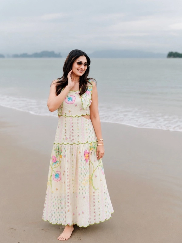 Floral Maxi Beach Dress