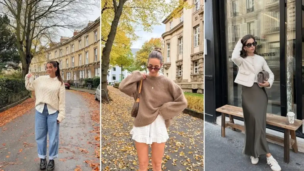 Minimalist fall outfit women: 17 neutral looks prove tones are never boring.