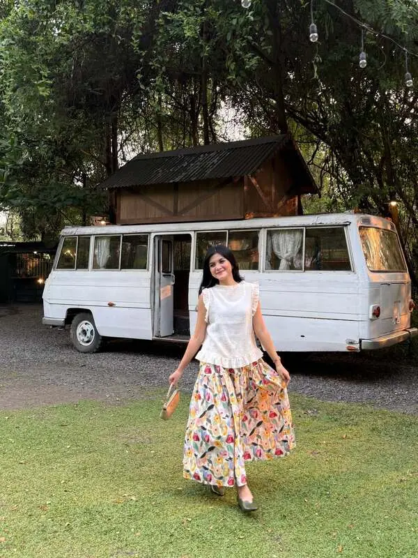 Floral Maxi Skirt Outfit