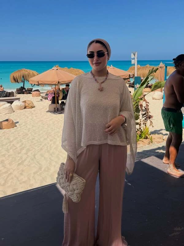 Beach Day Sweater Poncho