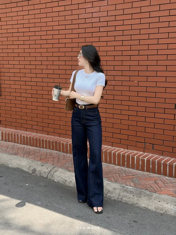 Dark Wash Flare Jeans