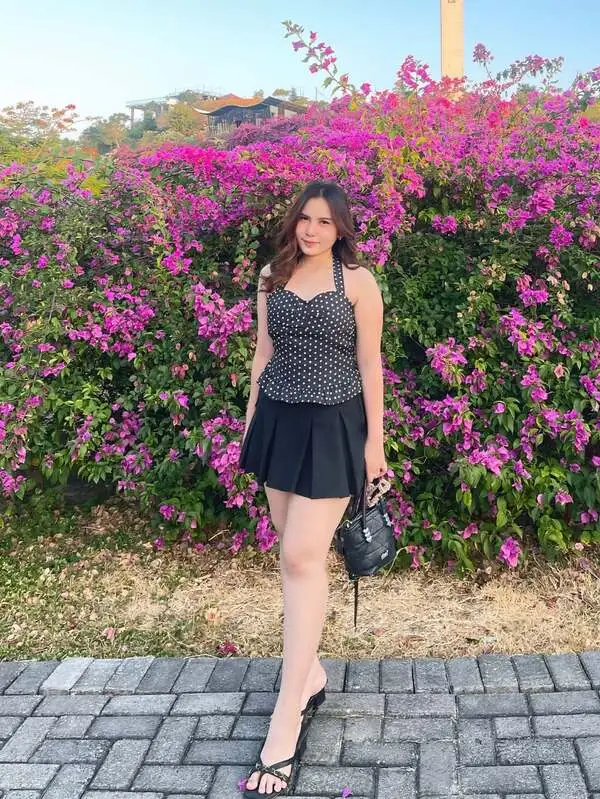 Polka Dot Halter Top