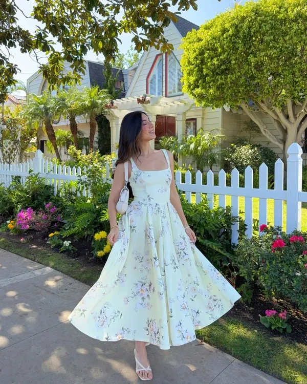 Floral Midi Dress