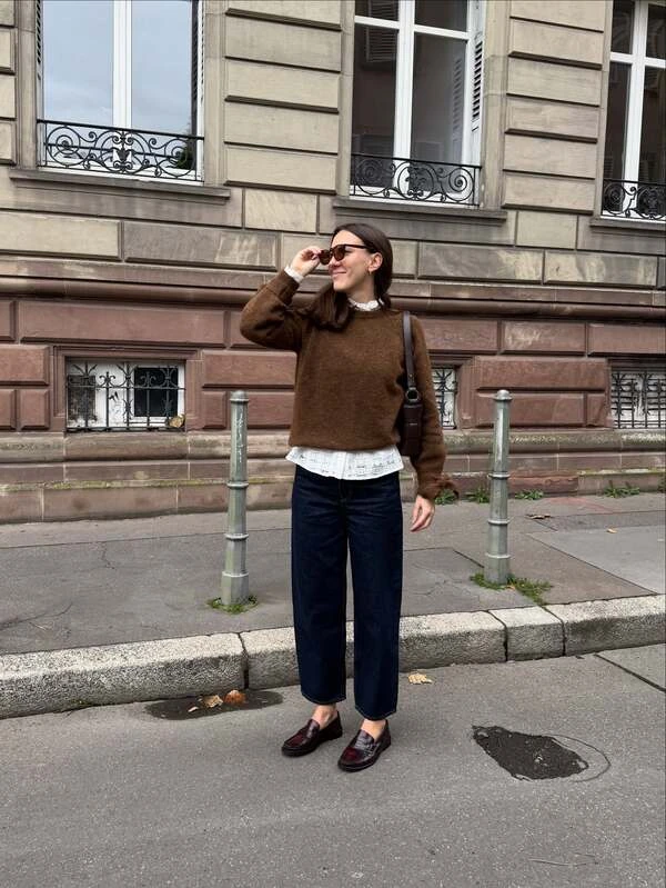 Layered Sweater Street Look