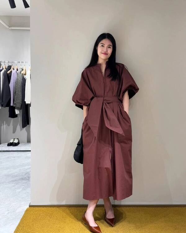 Oversized Shirt Dress