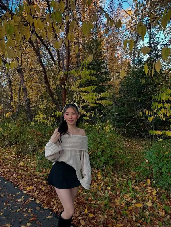 Off Shoulder Sweater