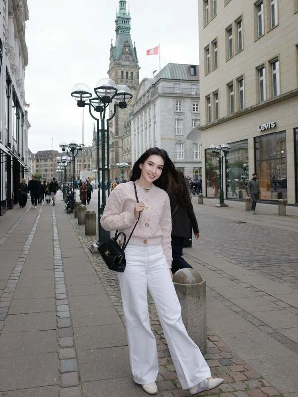 Pink Knit Cardigan