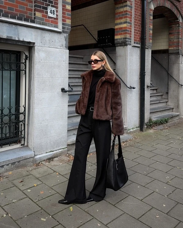 Faux Fur Jacket