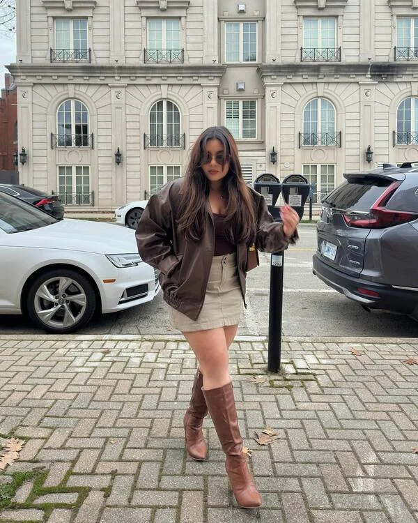 Leather Jacket Parking Meter