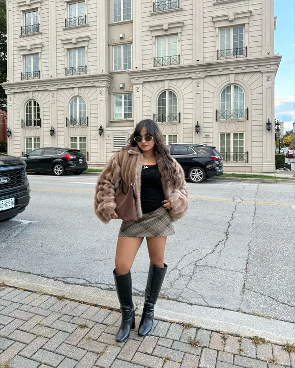 Fuzzy Brown Jacket