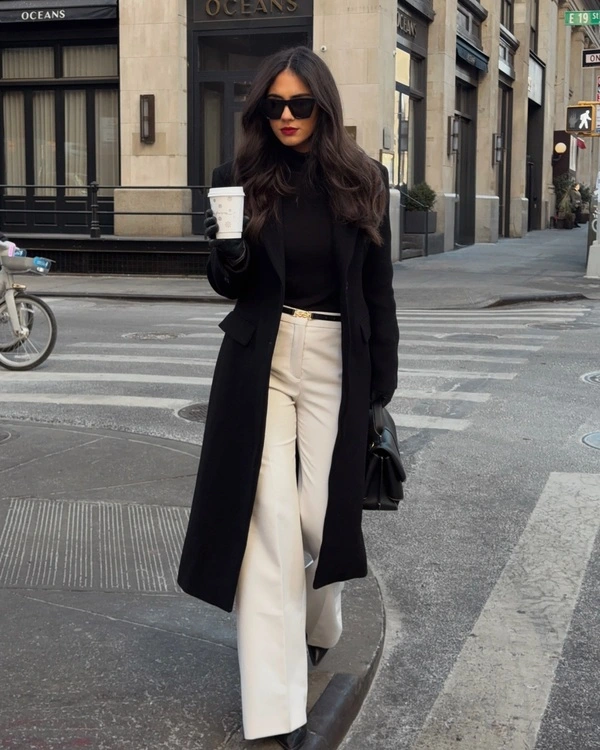 Black Coat And Trousers