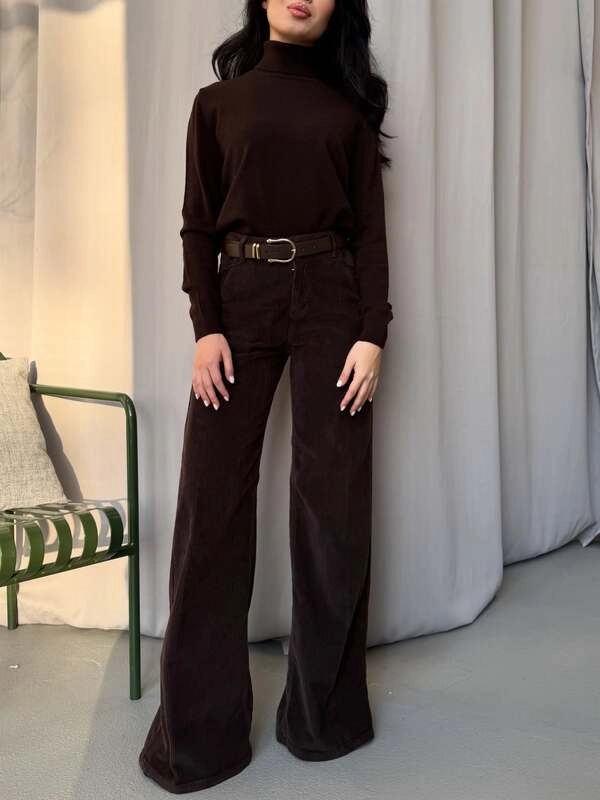 Brown Corduroy Pants