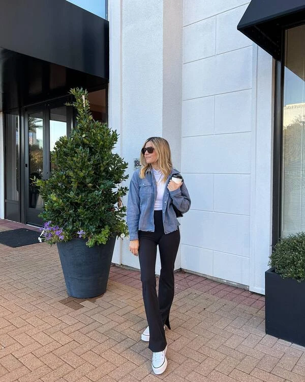 Denim Jacket Look