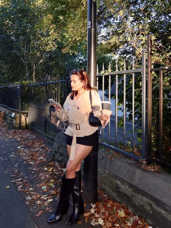 Beige Trench Jacket