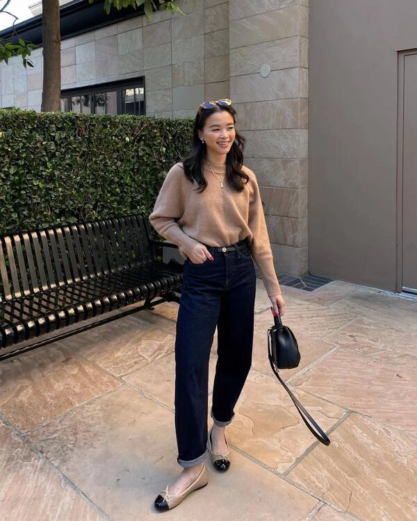 Camel Knit Sweater