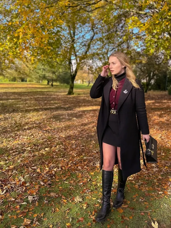 Black Wool Coat Outfit