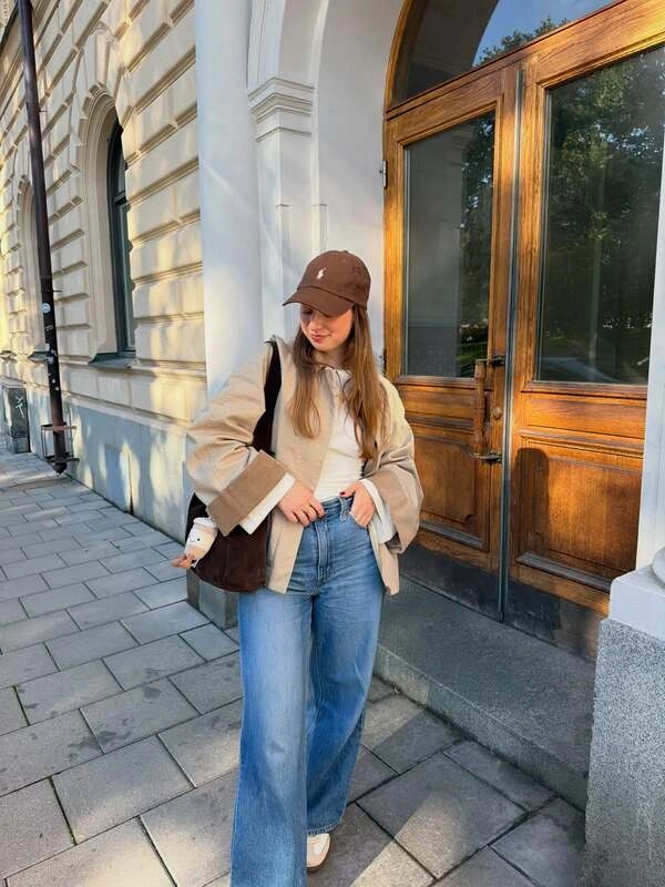 Beige Jacket Outfit