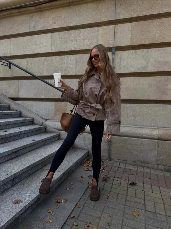 Checked Jacket Outfit