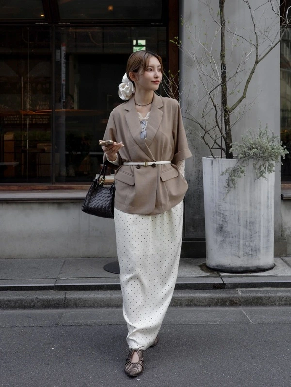 Belted Blazer Look