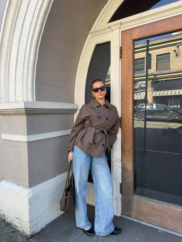 Brown Trench Jacket