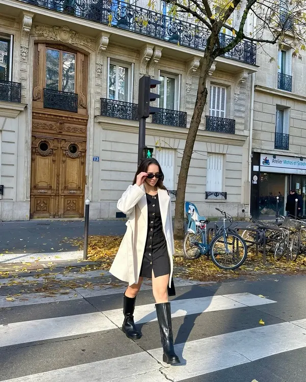 Cream Wrap Coat