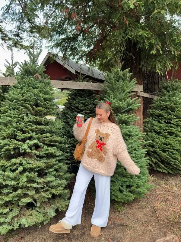 Teddy Bear Sweater Look