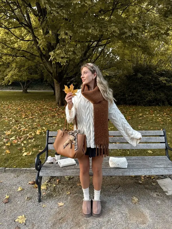  Cable Knit Sweater Look