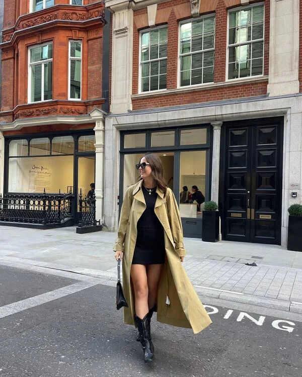 Long Trench Coat Outfit